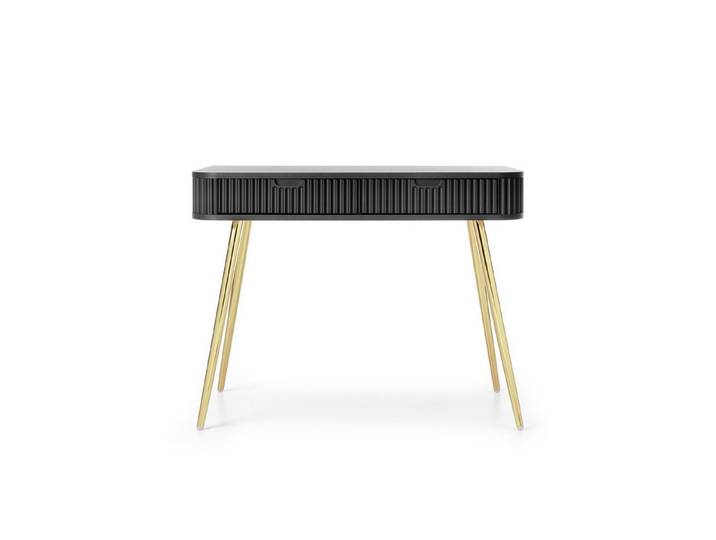 MOEBLO Konsolentisch Hosta (Konsole mit Schubladen, Frisiertisch, Schminktisch, Kosmetiktisch), 103x80x49