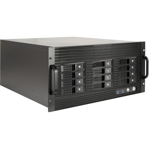 INTER-TECH IPC 5U-5512 19 inch Behuizing voor Professionele Netwerkoplossingen
