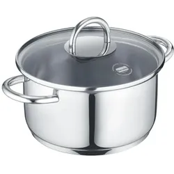 Berndes Kochtopf b.mini Ø14cm mD, Pfanne + Kochtopf, Silber
