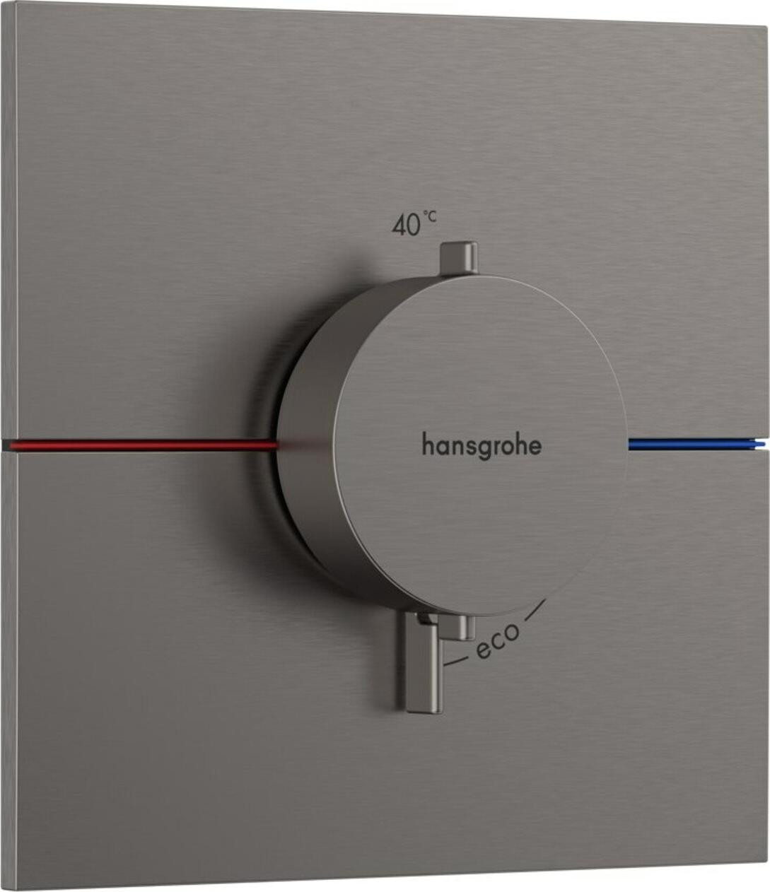 Hansgrohe ShowerSelect Com.E thermostaatkraan model UP BBC geborsteld zwart chroom