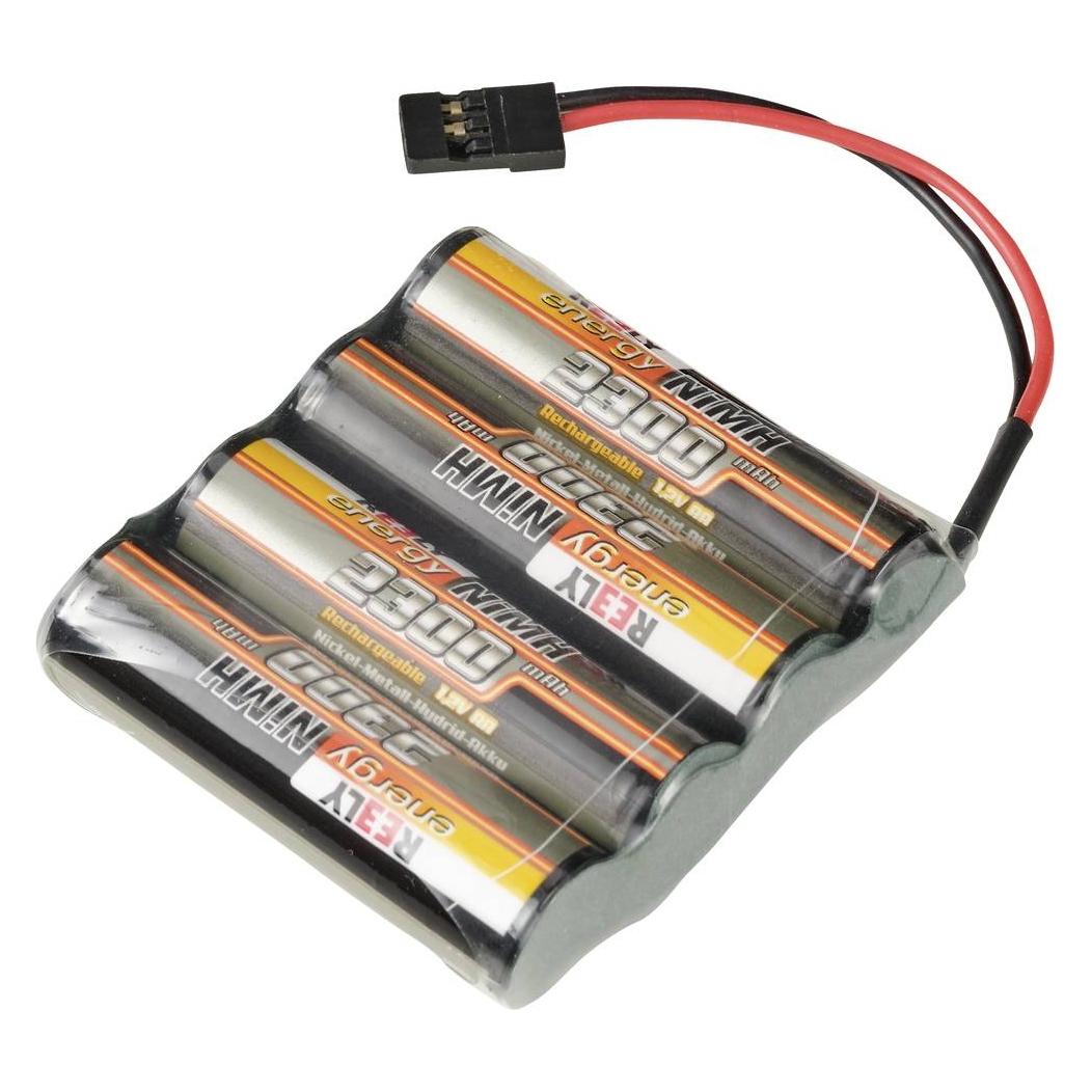 Reely Modellbau-Akkupack (NiMh) 4.8 V 2300 Ah Zellen-Zahl: 4 Mignon (AA) Side-b (2300 mAh, 4.80 V) (RE-7839753)