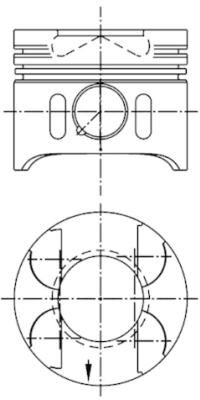 Kolbenschmidt Kolben 97409610