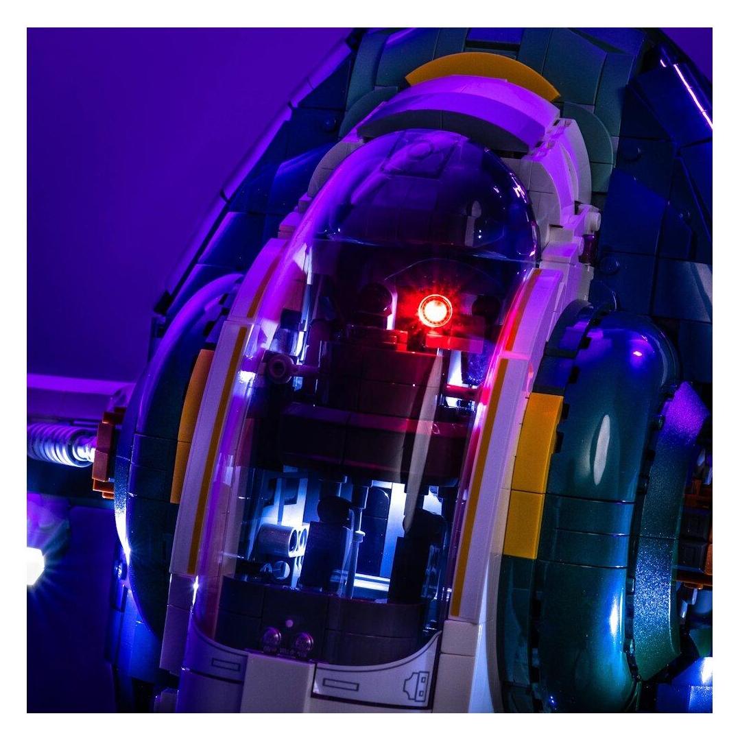 Light my bricks LMB 2.0 LED Licht Set für LEGO 75409 Star Wars - Jango Fetts Sternenschiff der Firespray-Klasse (75409)