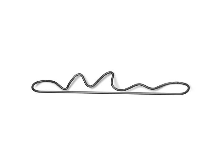 Ferm Living Porte-serviettes Curvature Laiton noir