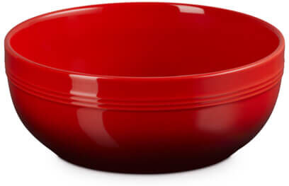 Le Creuset Cerise Stoneware Coupe Collection 20cm Serving Bowl