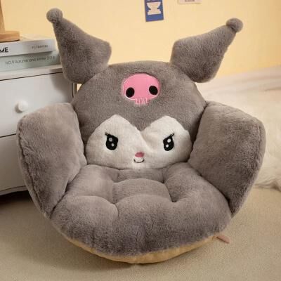 Uplifted Goods 21.6 X 17.7 Inch Cartoon Character Plush Chair Cushion 21.6 X 17.7in E