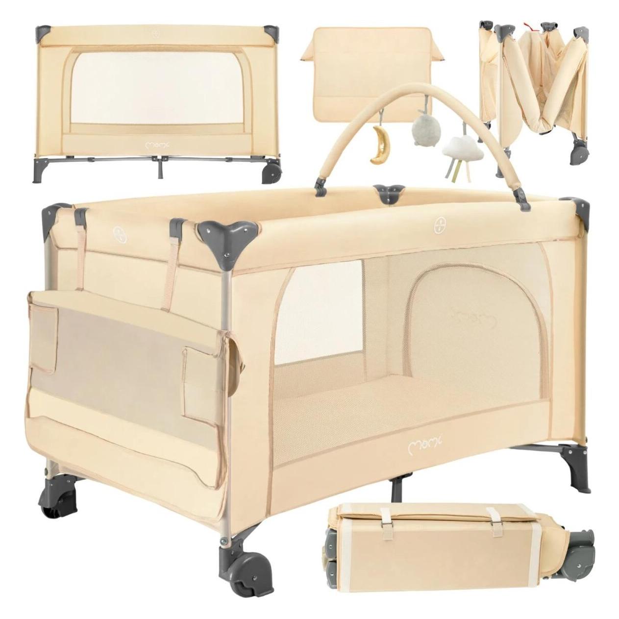 MoMi BELOVE PLUS Reisebett beige (LOZE00026)