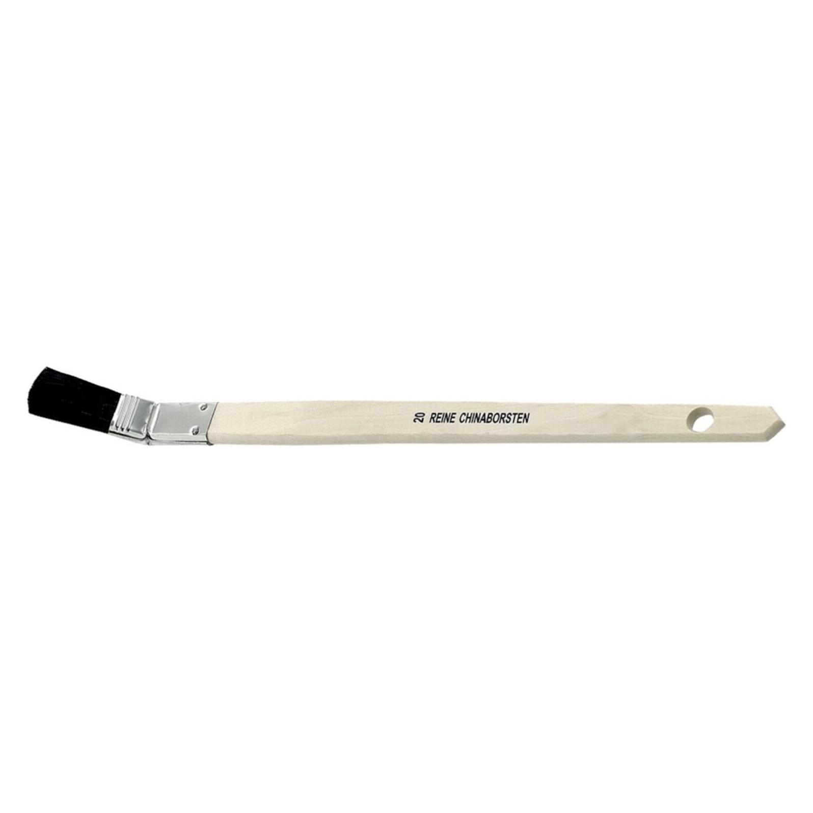 Magni Nölle 59710 Plattpinsel gebogen mit Chinaborsten, 10 mm (10 mm) (229409)