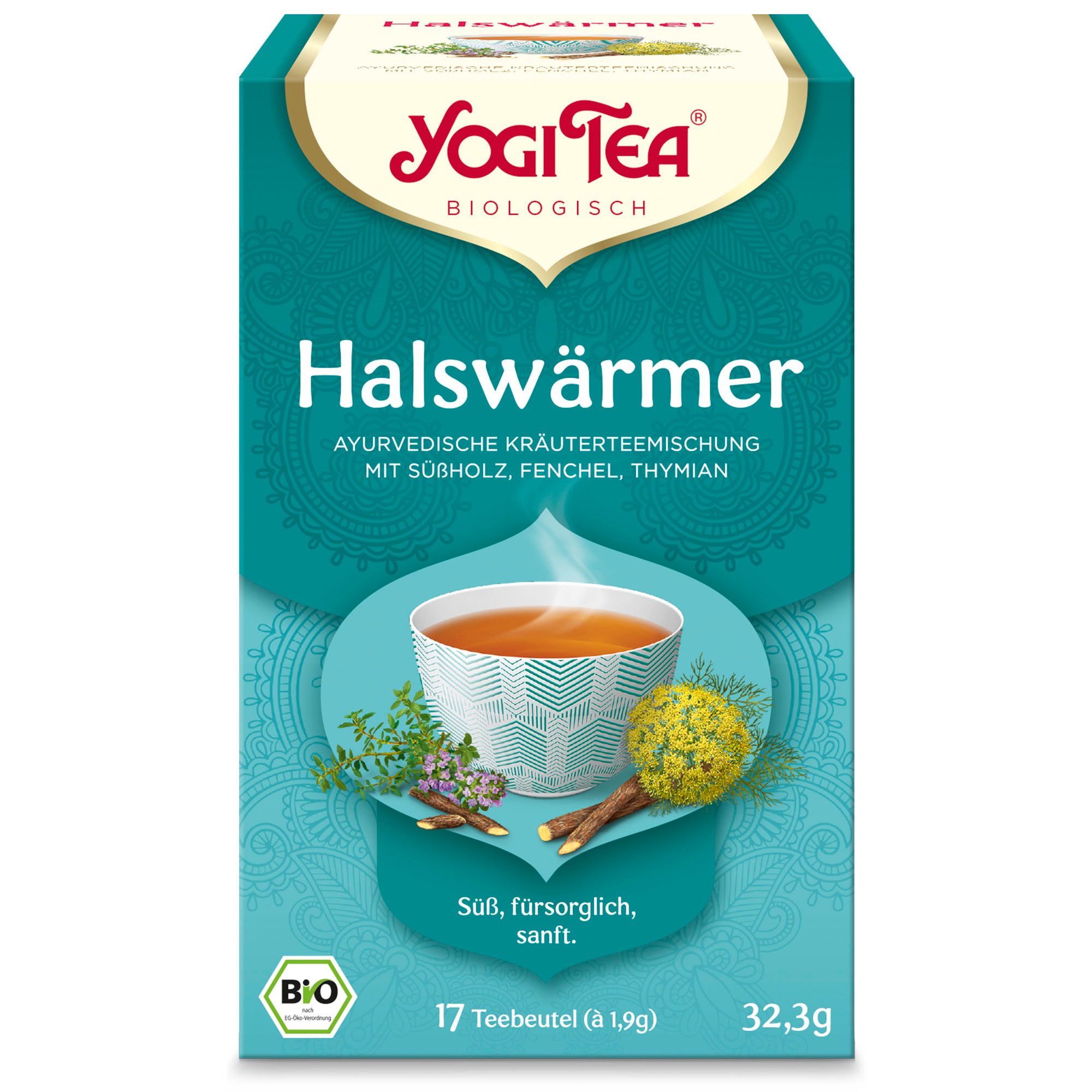 Yogi TEA Halswärmer Bio Filterbeutel 17x1,9 g
