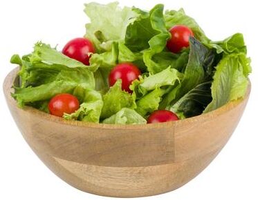 Classic Cuisine Mango Wood Serving Bowl Natural