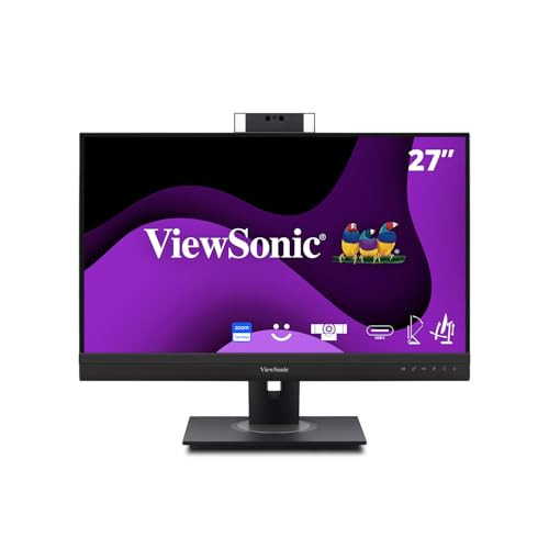 ViewSonic VG2757V-2K 27 inch QHD LED Monitor 2560x1440 16:9 HDMI DP USB-C LAN