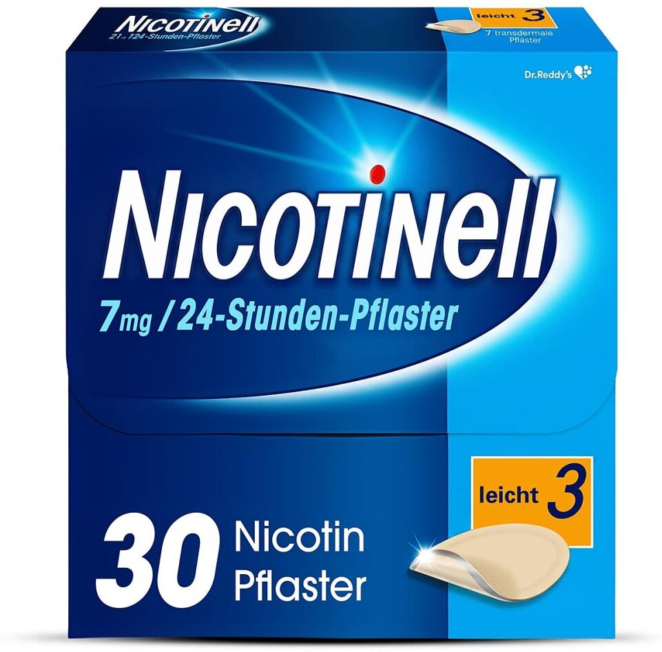 Nicotinell 7mg/24-Stunden-Nikotinpflaster, Leicht (3)