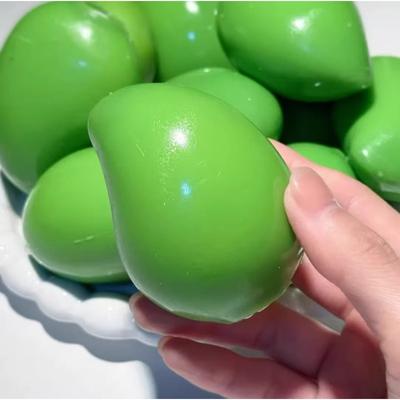 JoyToys Color Changing Mango Stress Ball Crunchy ASMR Fidget Toy For Sensory Stress Relief 1pcs