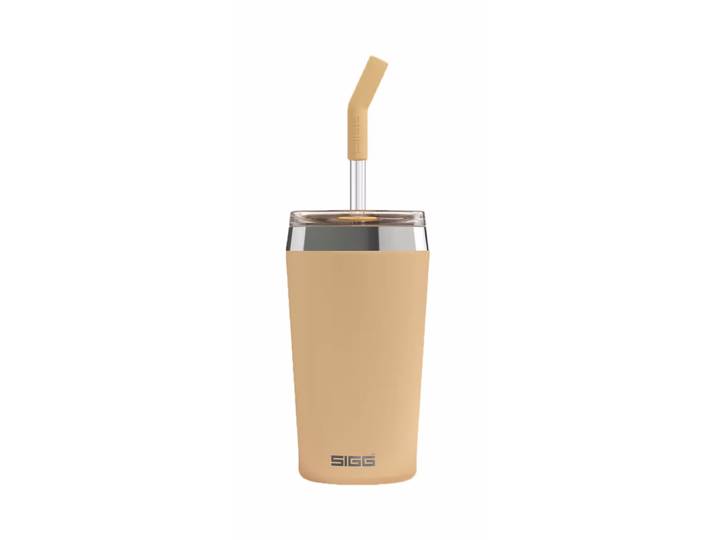 Sigg HELIA MUTED PEACH 0.45 L Reisebecher – Trinkflasche/Thermosflasche/Shaker