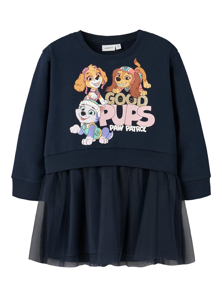 name it Sweatkleid "Paw Patrol" in Dunkelblau - 116