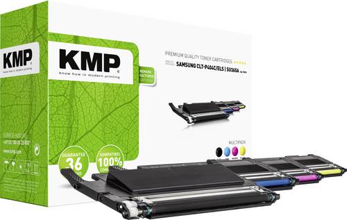 KMP Tonerkassette ersetzt Samsung C404, CLT-P404C, CLT-C404S, CLT-K404S, CLT-M404S, CLT-Y404S Kompatibel Schwarz, Cyan, Magenta