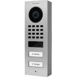 DoorBird D1102V Aufputz IP Video Türsprechanlage – Edelstahl V4A