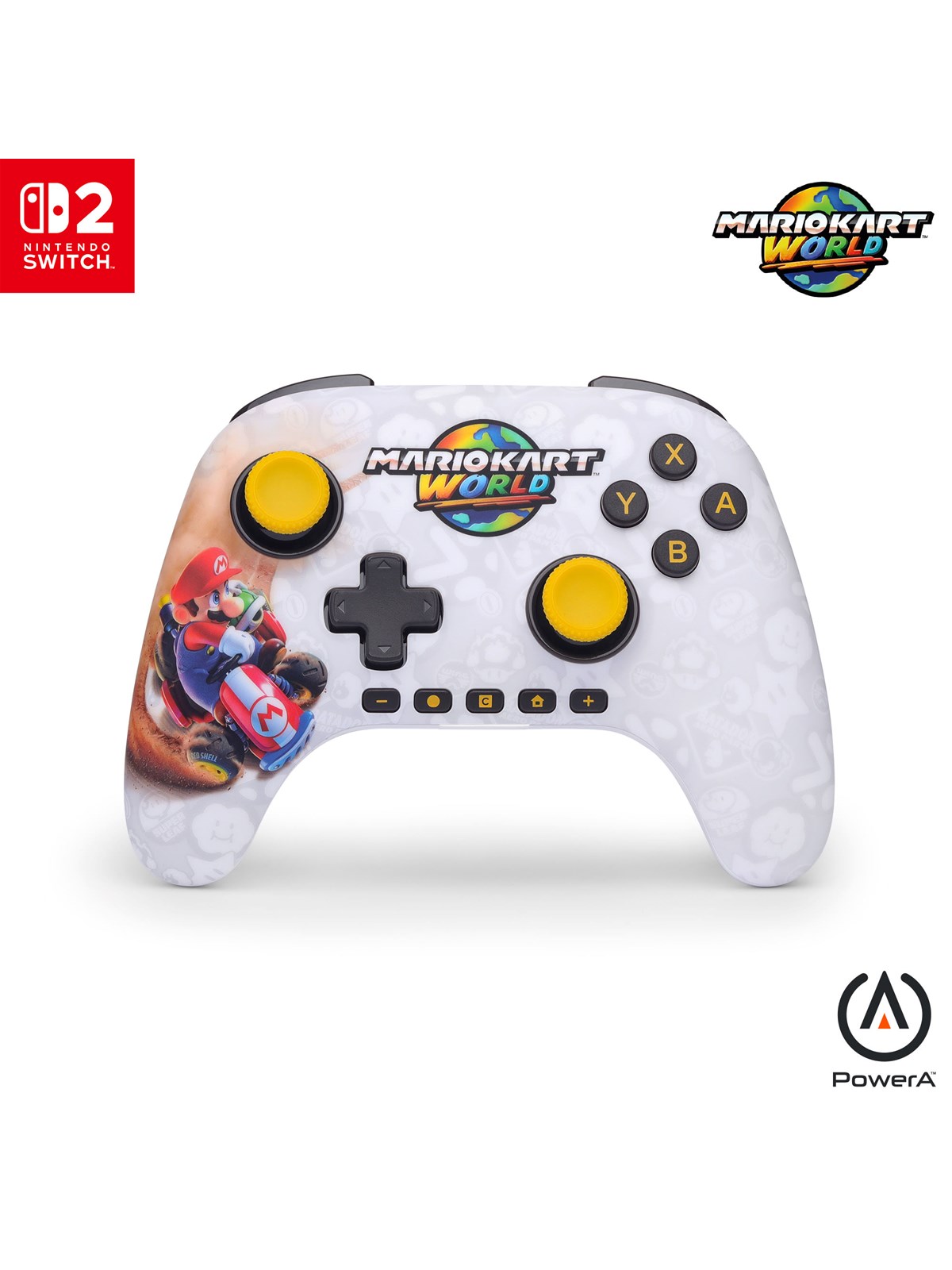 PowerA Kabelloser Advantage-Controller für Nintendo Switch 2 - Mario Kart World