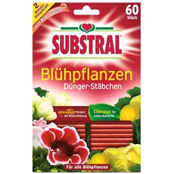Substral Dünger-Stäbchen für Blühpflanzen - 60 Stück