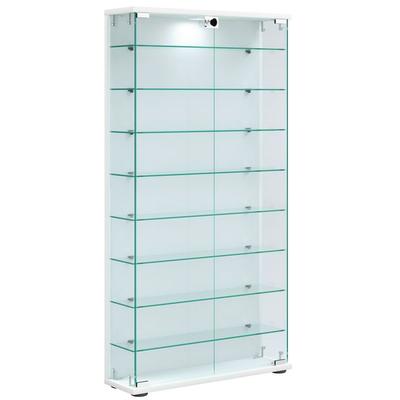 Holz Glas Stand Vitrine Sammelvitrine Stelas L