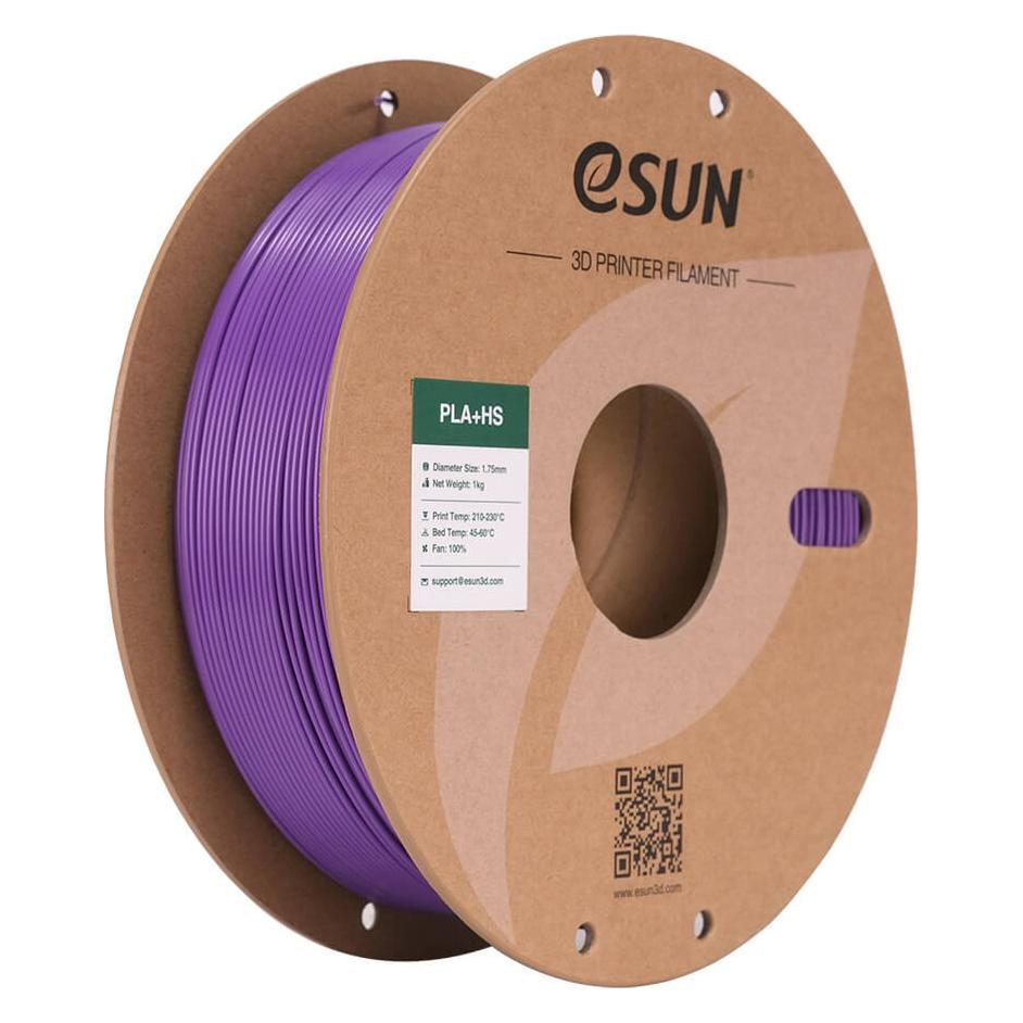 eSUN EPLA+HS 1,75mm PURPLE 1kg (PLA, PLA+, 1000 g, 1.75 mm) (ePLA+HS-P175Z1)