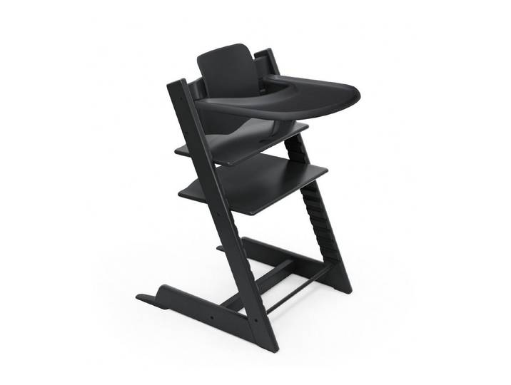 Stokke Hochstuhl Tripp Trapp Hochstuhl mit Baby set und Stokke Tray, für Kinder im Alter von 6-36 Monaten