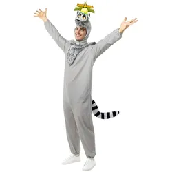 Metamorph Madagascar – King Julien Kostüm (L, XL)