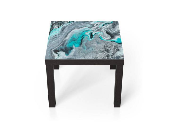 DEQORI Couchtisch 'Fließende Energie', Glas Beistelltisch Glastisch modern