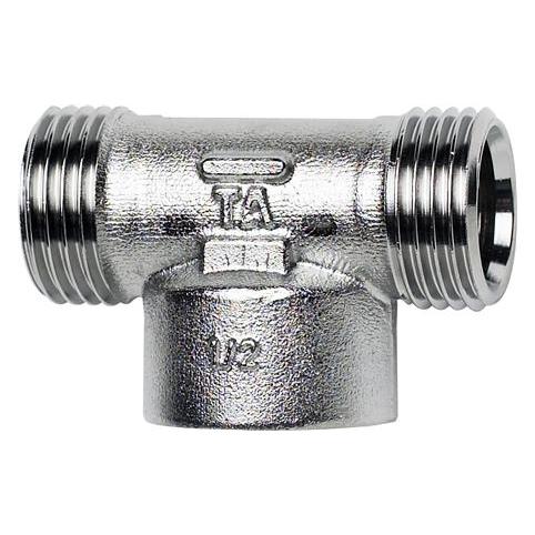 Imi Hydronic Engineering Tee kompression TA 1/2 nippel/muffe/nippel (TA-53362515)