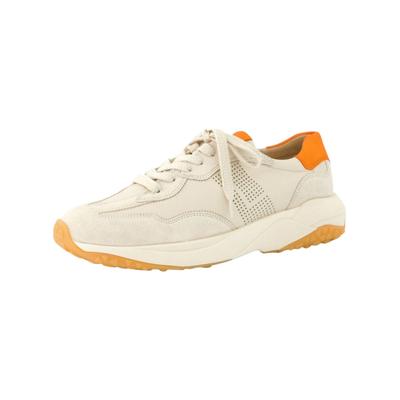 Sneaker PAUL GREEN "Paul Green Sneaker Leder", Damen, Gr. 40, beige, Leder, Schuhe Sneaker