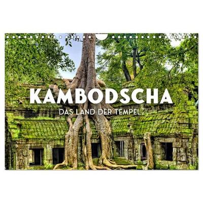 Kambodscha - Das Land der Tempel. (Wandkalender 2026 DIN A4 quer), CALVENDO Monatskalender