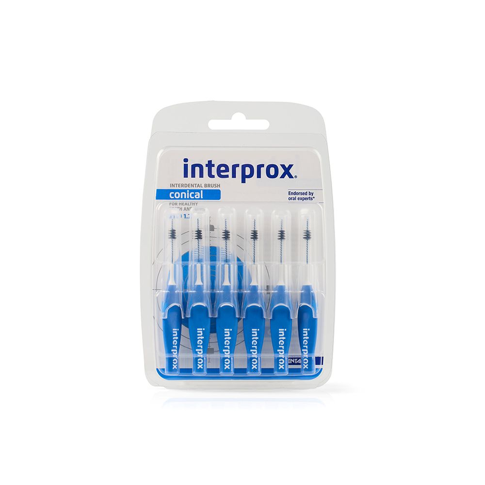 Interprox reg conical blau Interdentalbürste Blis 6 St Zahnbürste