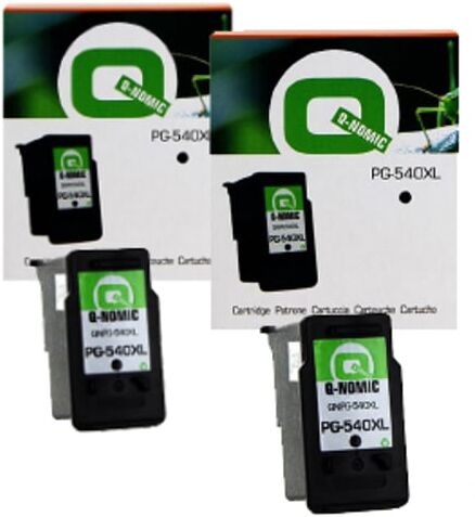 Q-Nomic Pack PG-540 XL Negro (2 Unidades)