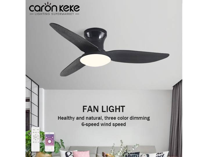 LED ventilateur de plafond lumière intelligente APP moderne Simple plancher bas fort vent AC110/220V télécommande réglable ventilateurs ménagers