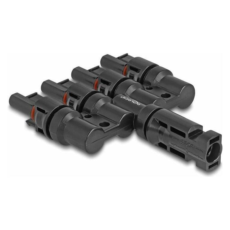 Delock DL4 Solar Konnektor 1x Stecker zu 4x Buchse, IP67 (60026)