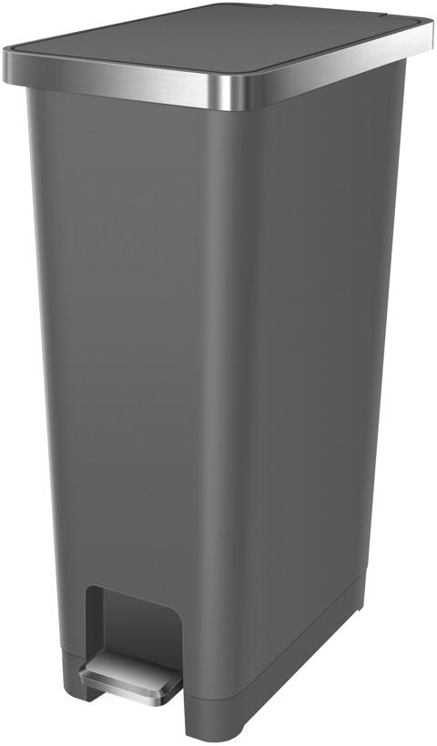 EKO Hana Recycler Bin Grey 45/65" H x 26" W x 41" D
