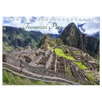 Traumziel Peru (Tischkalender 2026 DIN A5 quer), CALVENDO Monatskalender