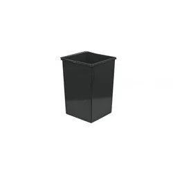 Hailo Inneneimer 1220189 basaltgrau 15 Liter 230 x 220 x 350 mm mit Henkel