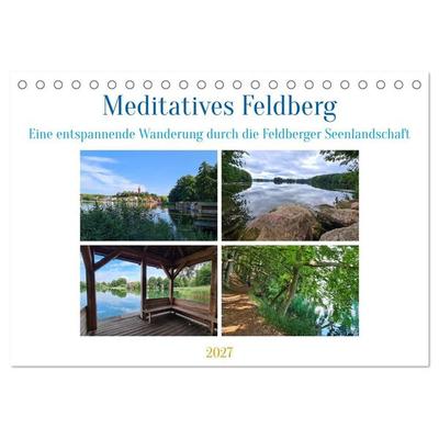 Meditatives Feldberg (Tischkalender 2027 DIN A5 quer), CALVENDO Monatskalender