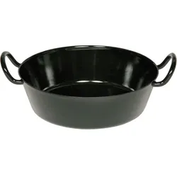 Riess Schnitzelpfanne ⌀40cm 8L Schwarz Emaille