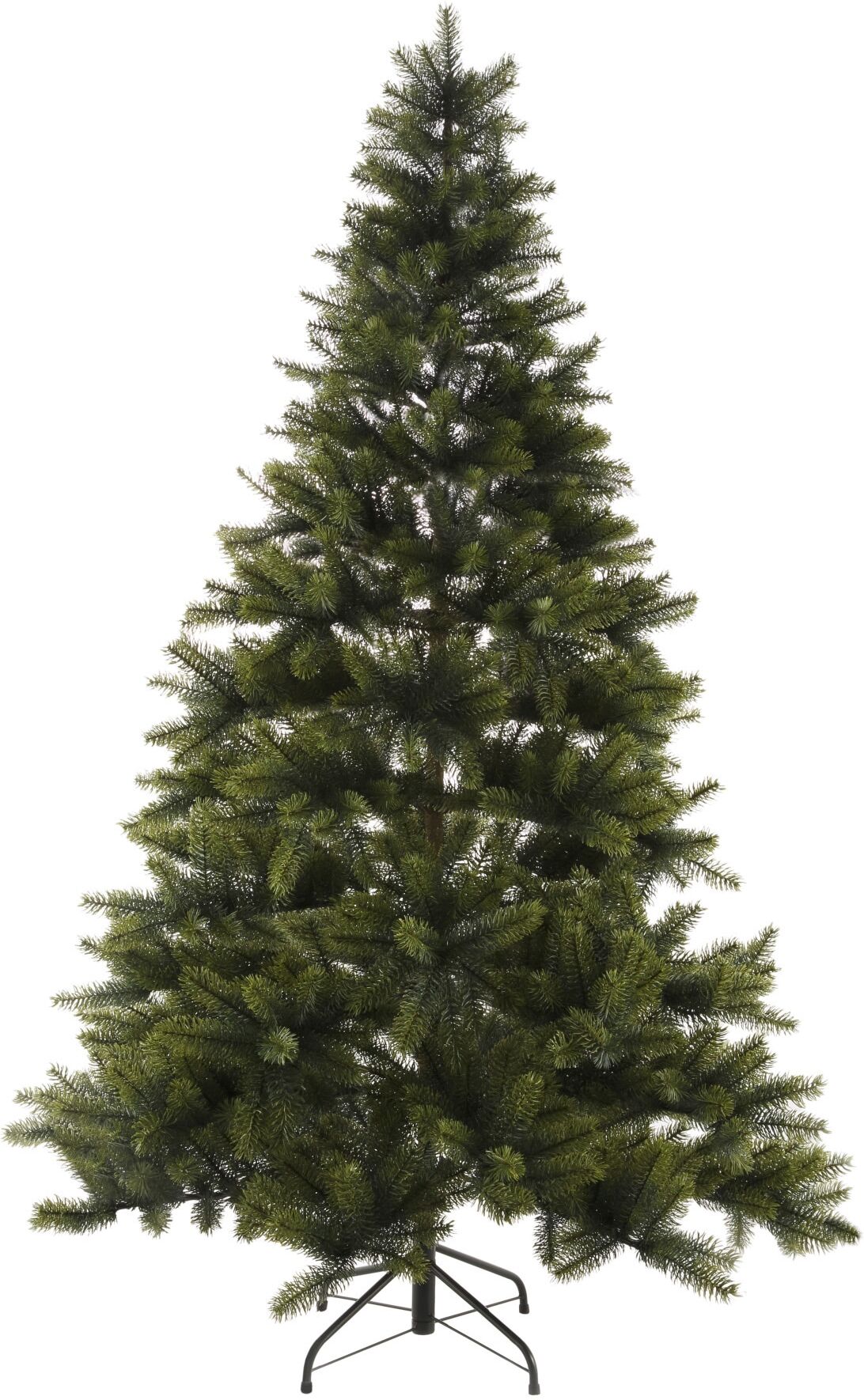 Künstlicher Weihnachtsbaum CREATIV DECO "Weihnachtsdeko aussen, künstlicher Christbaum, Tannenbaum", grün, H:210cm, Kunststoff, Weihnachtsbäume, von höchster Qualität