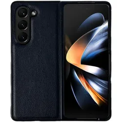 König Design Hülle Handy Schutz für Samsung Galaxy Z Fold5 5G Case Cover Tasche Bumper Etuis (Samsung Galaxy Z Fold5), Smartphone Hülle, Schwarz