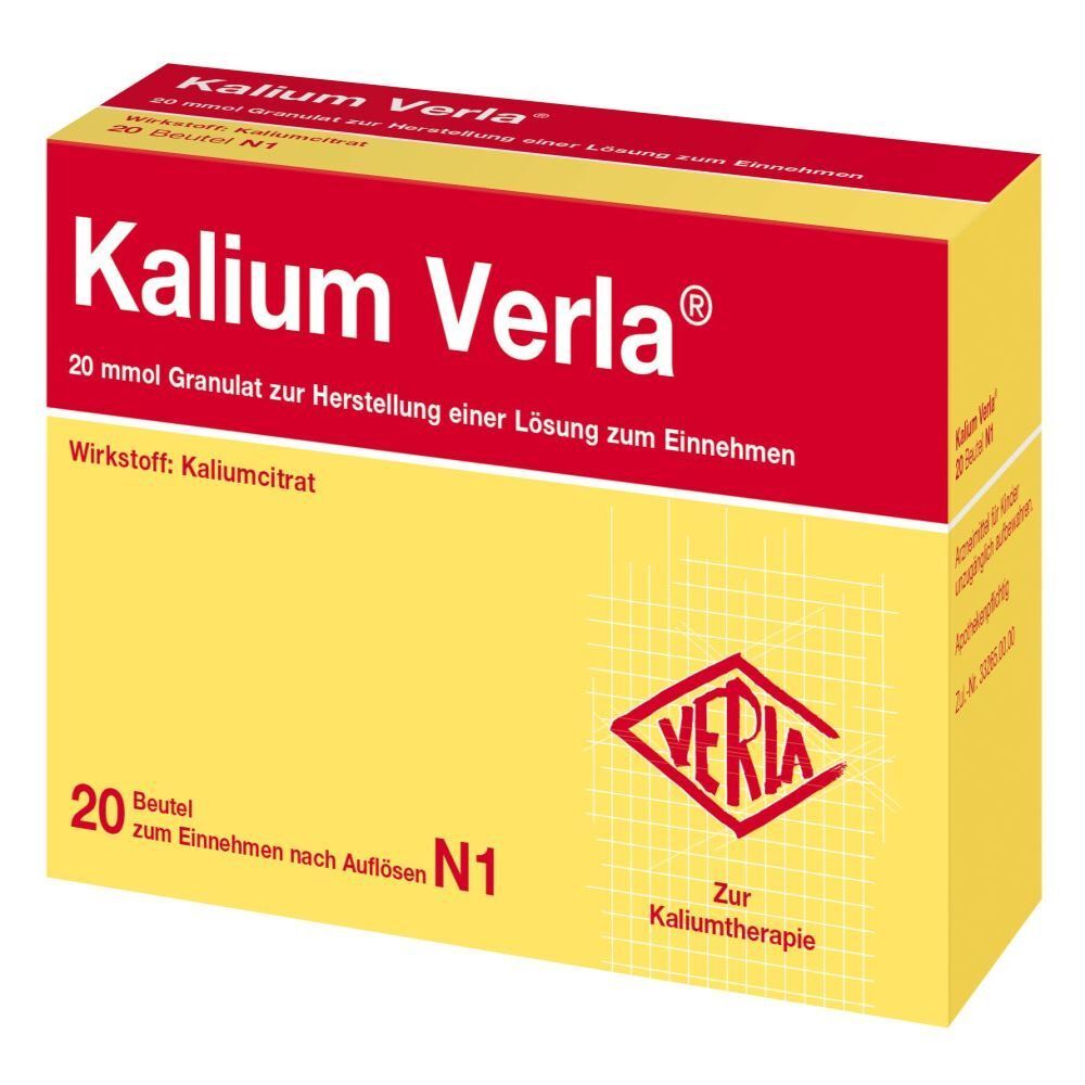 Kalium Verla Granulat Btl. 20 St