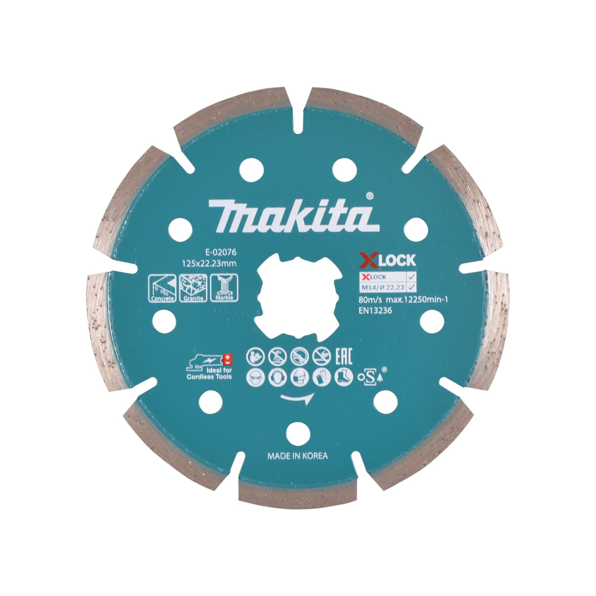 Makita Diamantscheibe 125mm X-Lock Beton (E-02076)