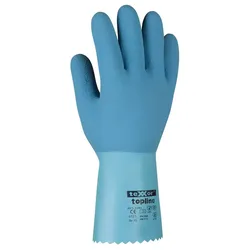 Latex-Chemikalienschutz-Handschuhe "S-BLUE+" ger. - 11 (XXL)