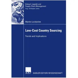 Low-Cost Country Sourcing, Fachbücher von Martin Lockström