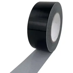 Scorprotect® Gewebeklebeband "Extra" Schwarz Panzertape Panzerband 48 mm x 50 m