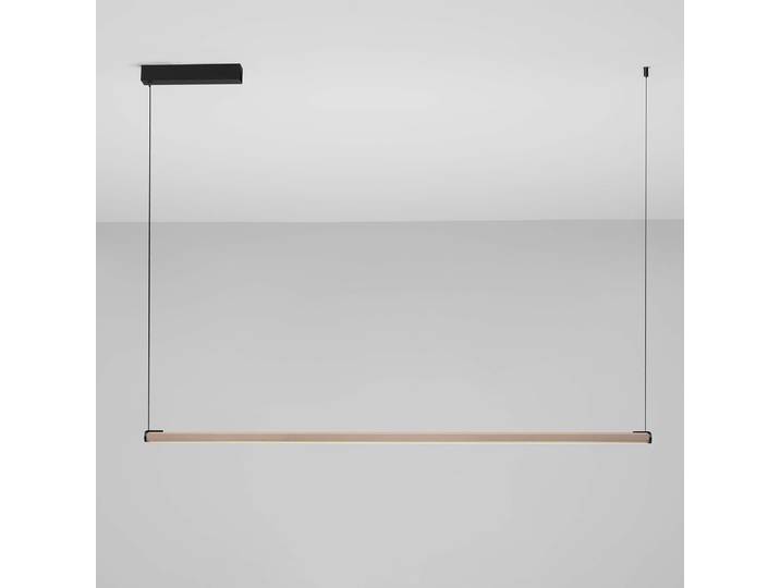 Suspension Lois 123 x 220 x 2cm Doré/Noir/Noir/Doré Aluminium LED non-remplaçables Module LED