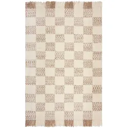 TEPPICH handgewebt VYNE, geometrisch, Beige-Natur, 160 x 230 cm
