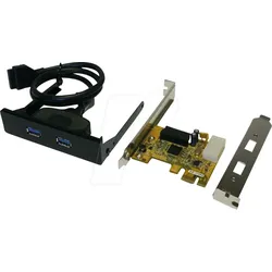 EXSYS EX-11099-2 - PCIe > 2 Ports USB 3.2 Gen 1 für 3,5"m Front-Einbau